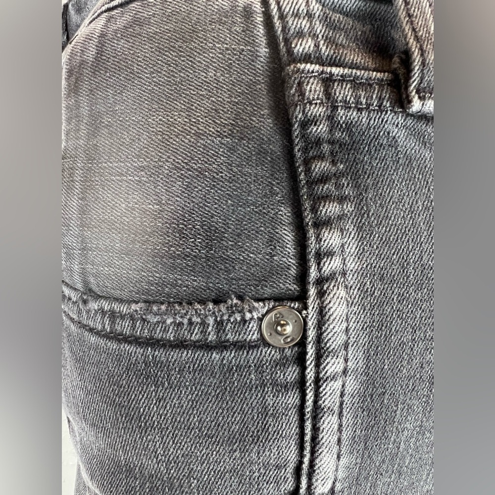 AG Adriano Goldschmied Womens Jeans Farrah ankle high rise skinny black size 28 - Picture 11 of 15